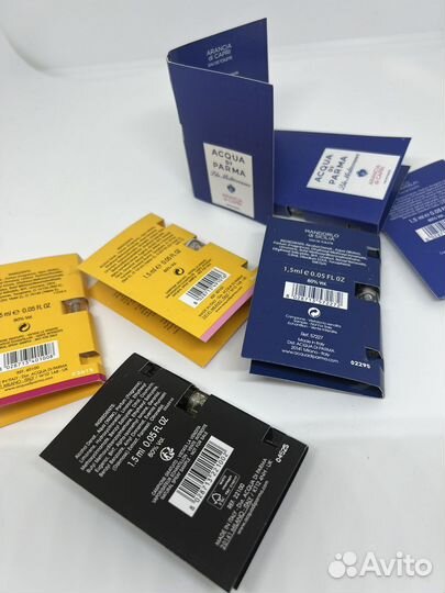 Acqua DI parma. Пробники