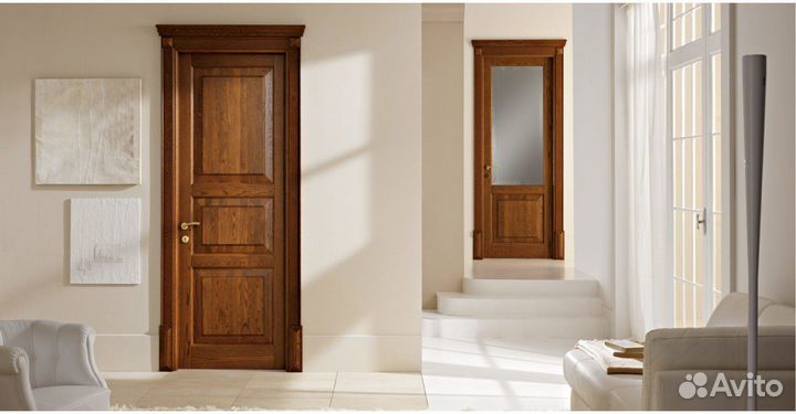 Двери межкомнатные из массива сосны