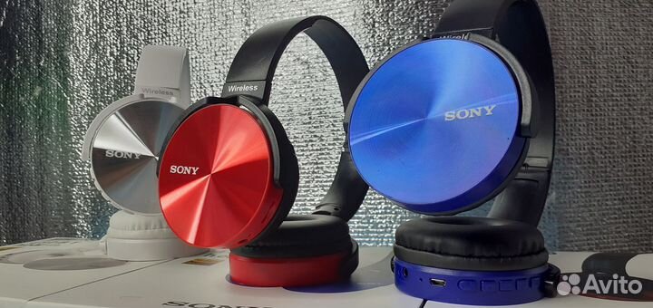 Sony Беспроводные наушники с микрофоном Hi Res