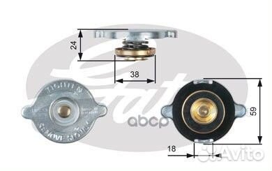 Крышка радиатора RC112 Gates