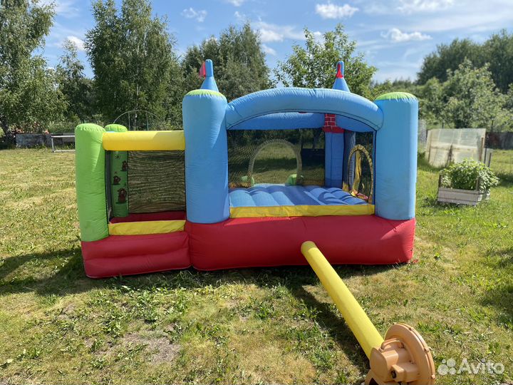 Надувной батут happy hop