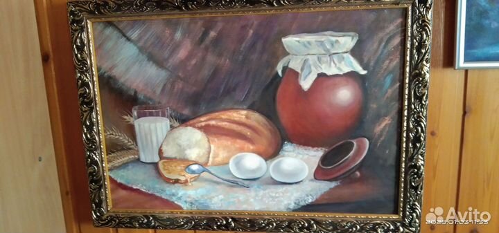 Картина маслом на холсте большая