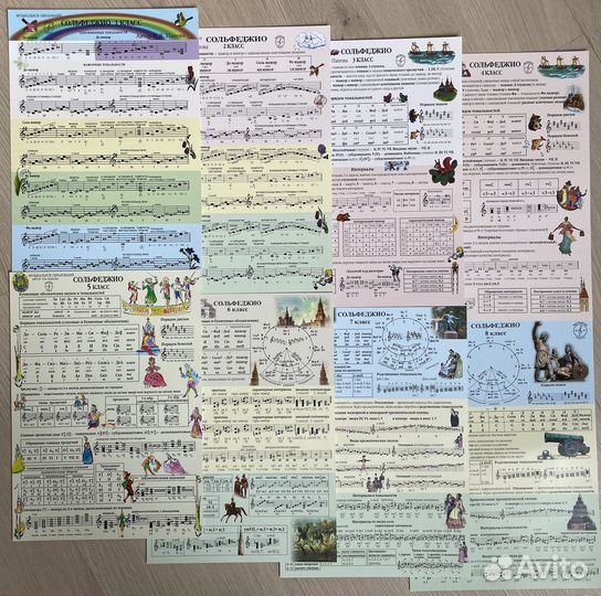 Рабочая тетрадь по сольфеджио. Калинина Г.Ф