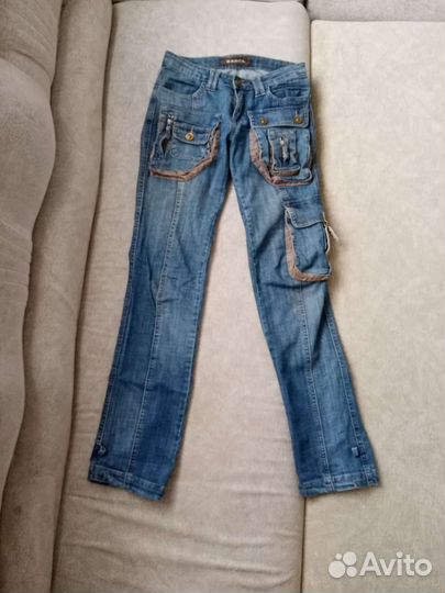 Джинсы джоггеры