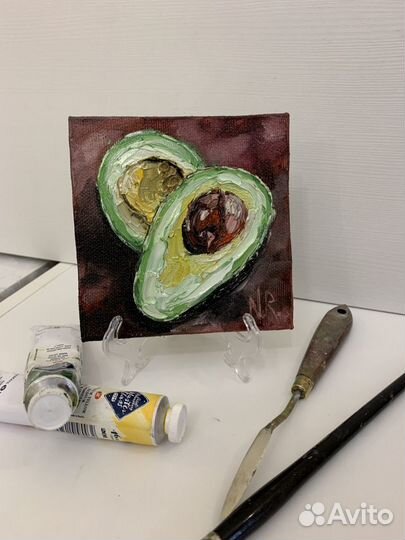 Картина на заказ. Натюрморт мастихином