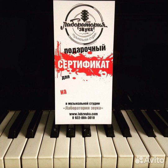 Студия звукозаписи в Сочи