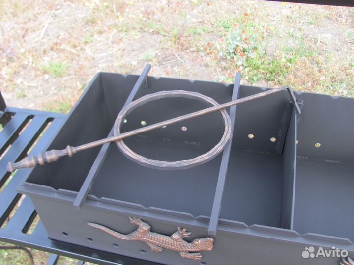 Кочерга, совочек, подставка под казан