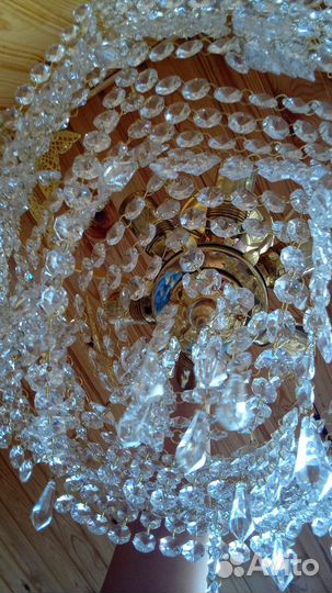 Люстра хрустальная
