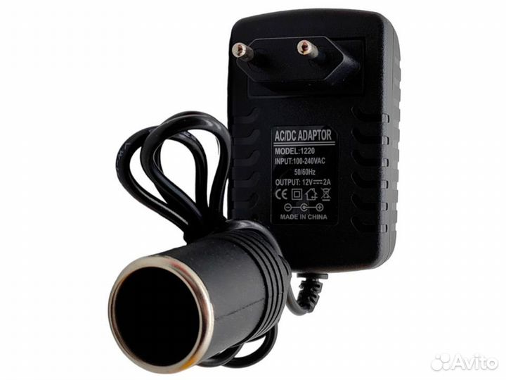 Блок питания dream с гнездом прикуривателя 2A 1M