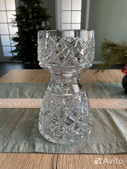 Хрусталь. Хрустальная ваза Олимпиада 80