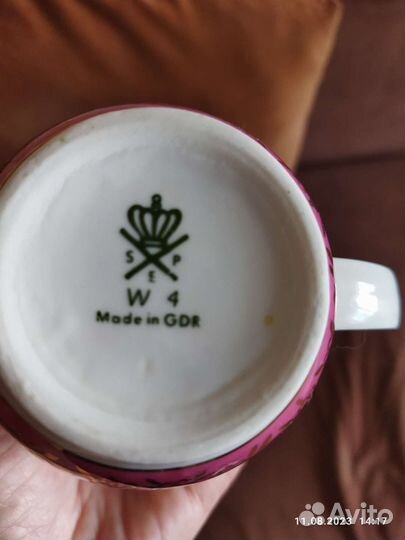 Чайный сервиз Мадонна, ГДР, 6 персон