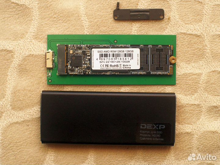 Внешний ssd накопитель USB 128 gb