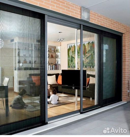 Москитные сетки Плиссе