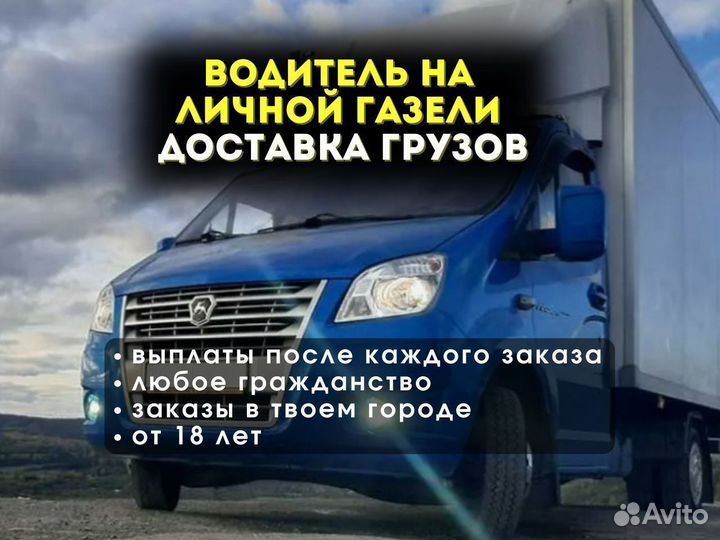 Водитель газели