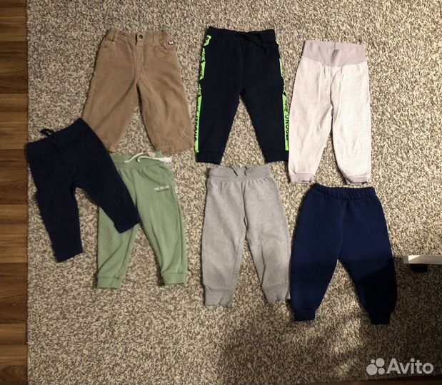 Одежда пакетом для мальчика 80-86