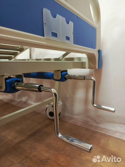 Кровать медицинская механическая подьем спины+ног