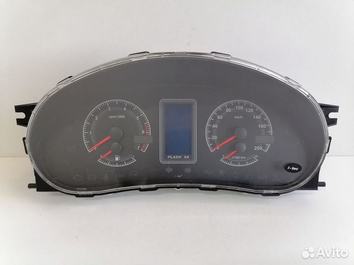 Панель приборов на LADA Priora Flash X4