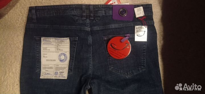Джинсы новые jacob cohen
