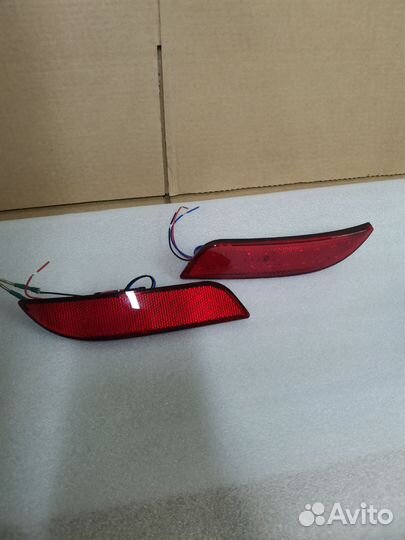 Светодиодные катафоты бампера Лада Приора-2