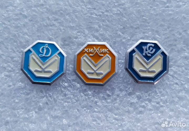 Значок хоккей