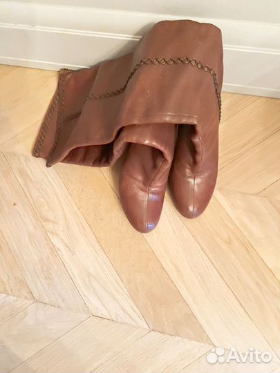 Сапоги женские натуральная кожа