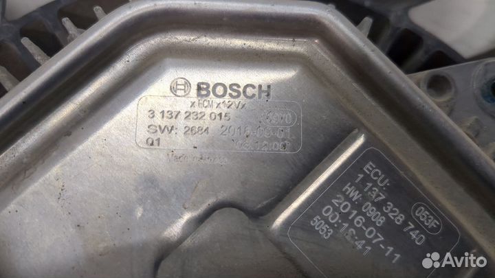 Вентилятор радиатора Chevrolet Malibu, 2017