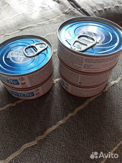 5 банок Кошачий корм влажный диабетический