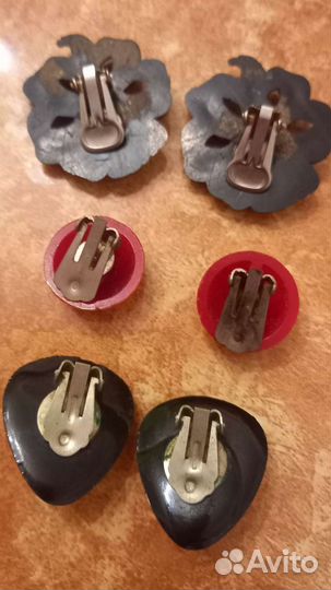 Бусы клипсы