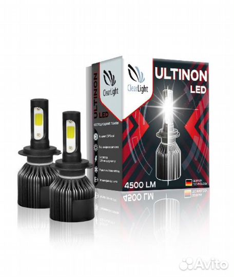 Светодиодная лампа ClearLight Ultinon H7