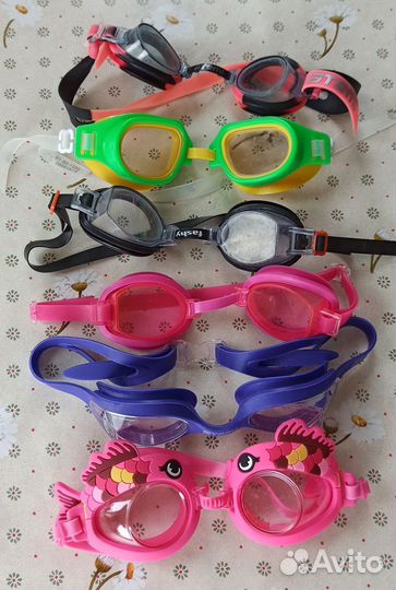 Детская подводная маска и очки