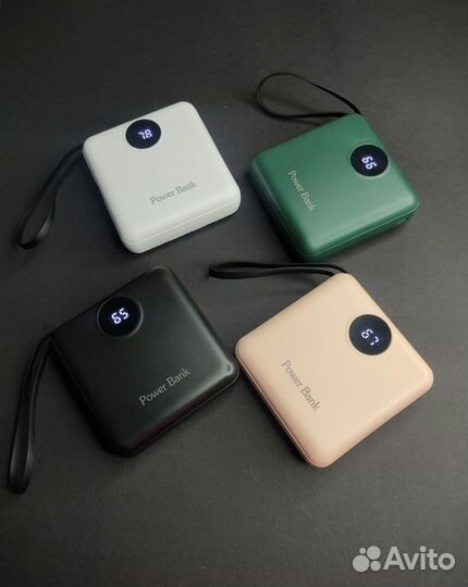 Внешний аккумулятор 10000 мАч 3 в 1