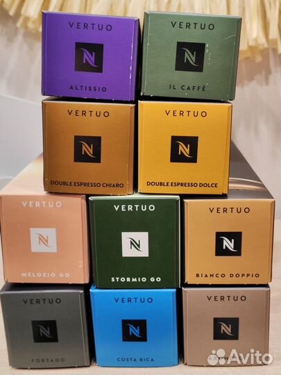 Кофе капсулы Nespresso Vertuo