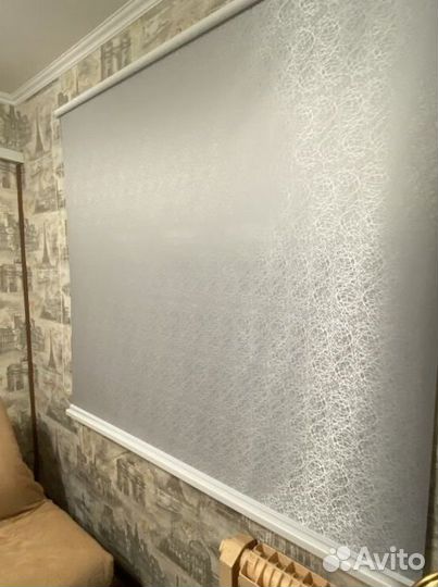 Рулонные шторы блэкаут в коробе L9127