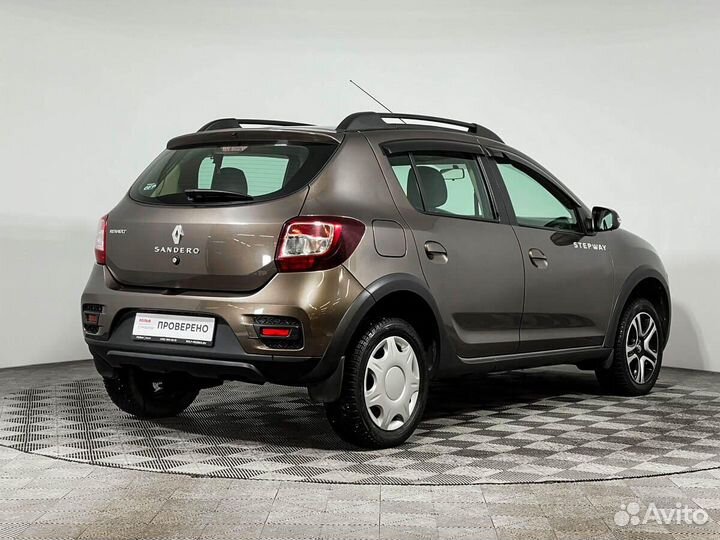 Renault Sandero Stepway 1.6 CVT, 2019, 63 586 км