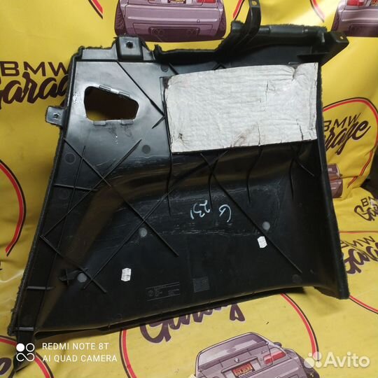 Bmw e83 x3 обшивка багажника
