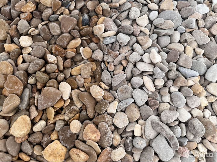 Галька морская медовая фр. 20-40