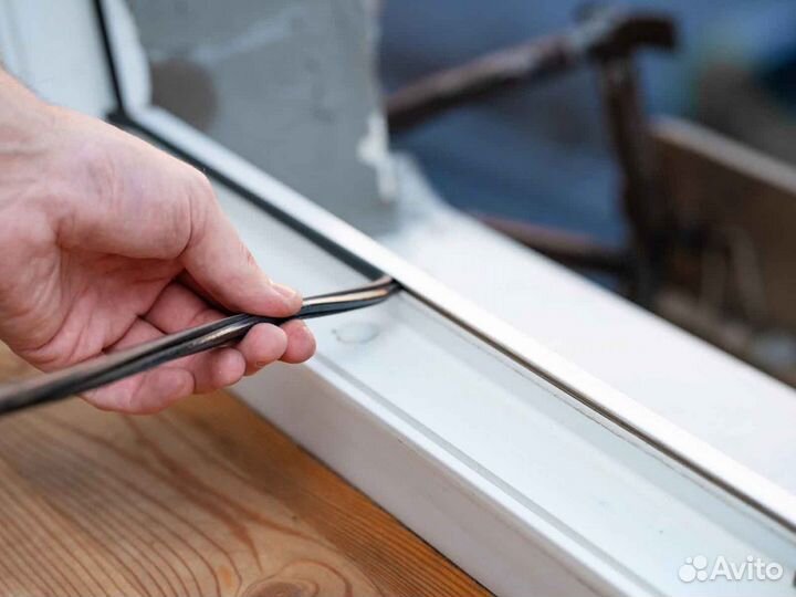 Ремонт окон, уплотнитель Q-Lon RAL6768