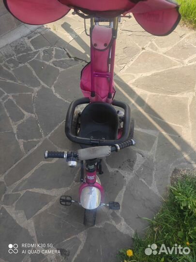 Детский трехколесный велосипед бу