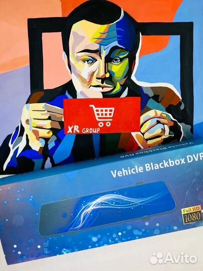 Авто видеорегистратора с двумя камерами арт:893