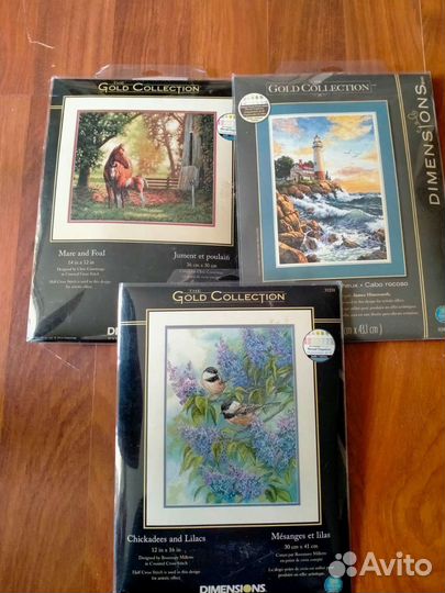 Набор для вышивания крестом dimensions