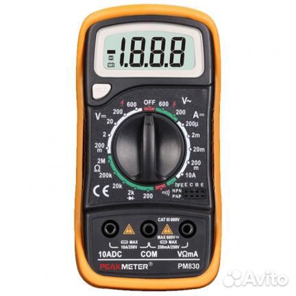 Мультиметр PeakMeter PM830 цифровой PM830