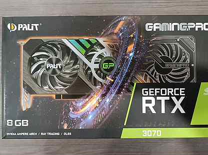 Palit RTX 3070 GamingPro 8GB с гарантией