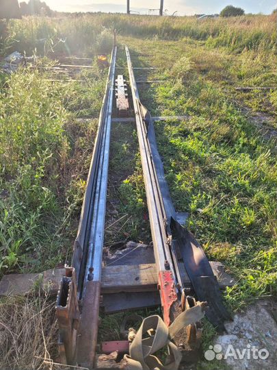 Лыжи от полуприцепа