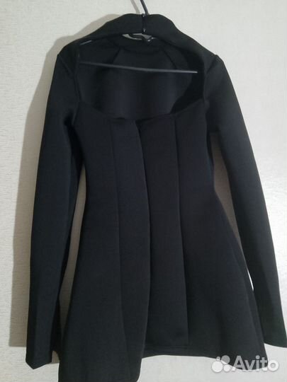 Платье мини с рукавом 44 46