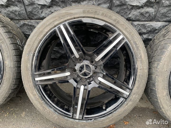Колеса r18 лето/зима на Мерседес