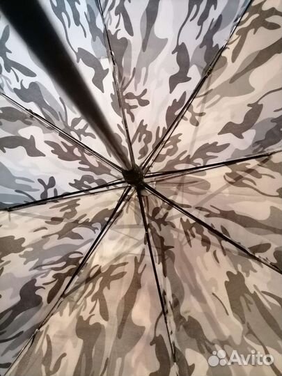 Зонт для мальчика защитного цвета