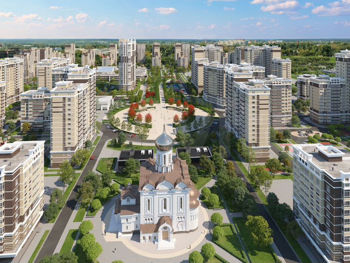 Квартира-студия, 28,3 м², 6/20 эт.