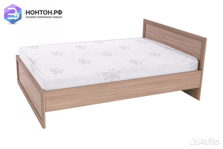 Кровать Классика шимо светлый