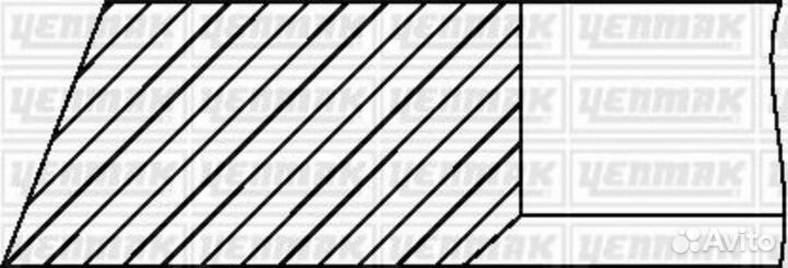 Yenmak 91-09171-000 Кольца поршневые комплект на ц