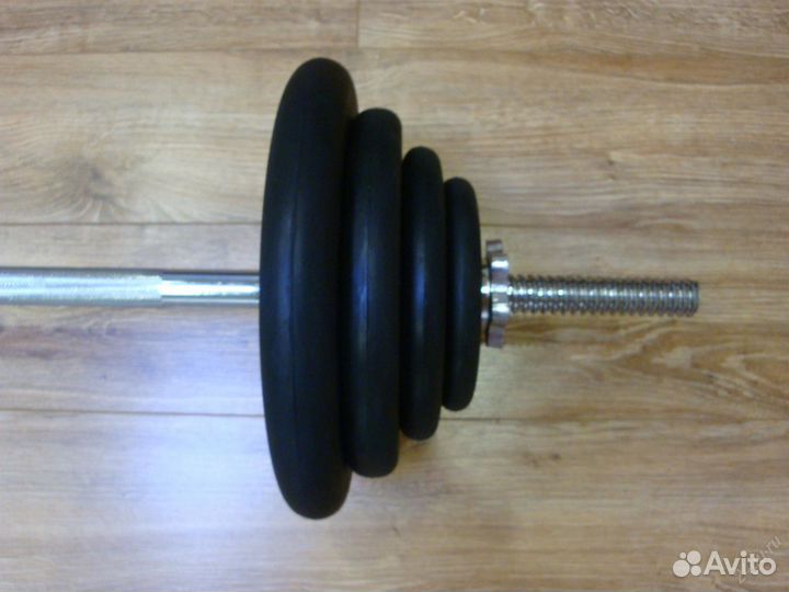 Набор Обрезиненных Дисков 37.5кг (MB Atlet)